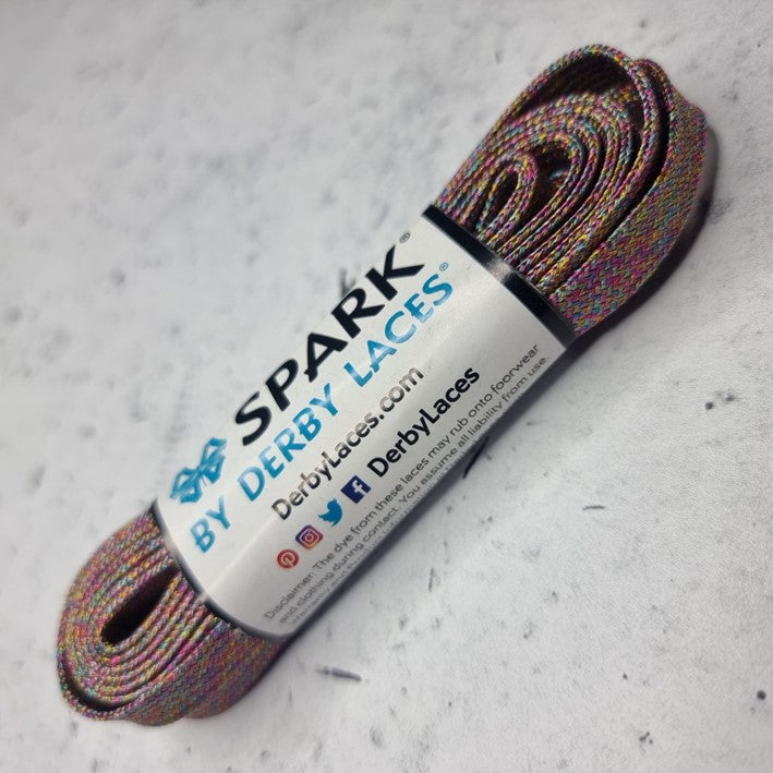 Derby Laces Spark Laces 72" (183cm) - Lucky Skates