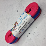 Derby Laces Style Pride Laces 72" (183cm) - Lucky Skates