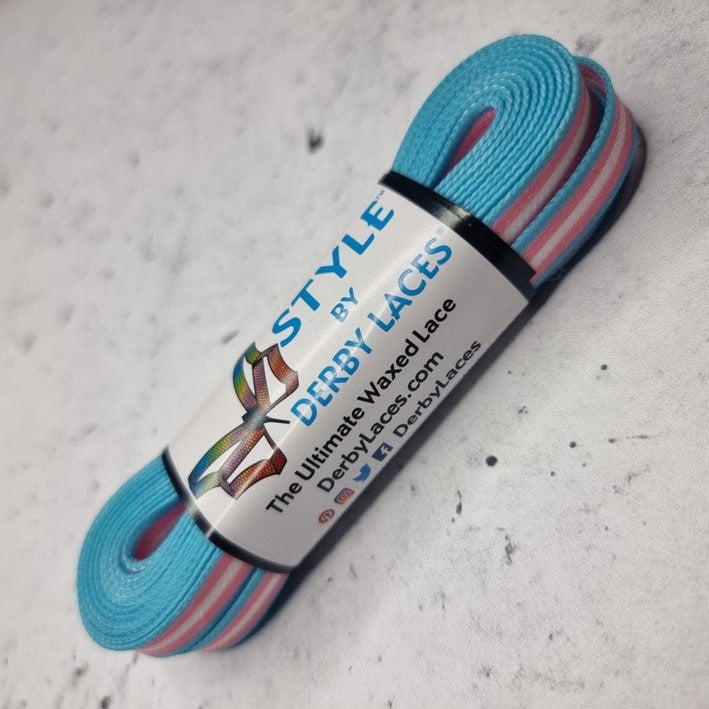 Derby Laces Style Pride Laces 72" (183cm) - Lucky Skates