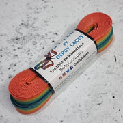 Derby Laces Style Rainbow Laces 72" (183cm) - Lucky Skates
