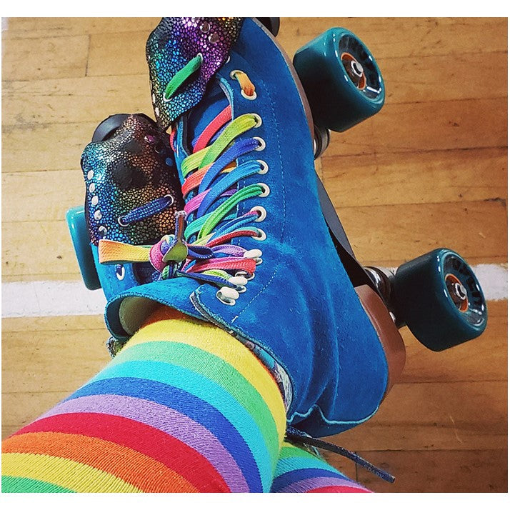 Derby Laces Style Rainbow Laces 96" (244cm) - Lucky Skates