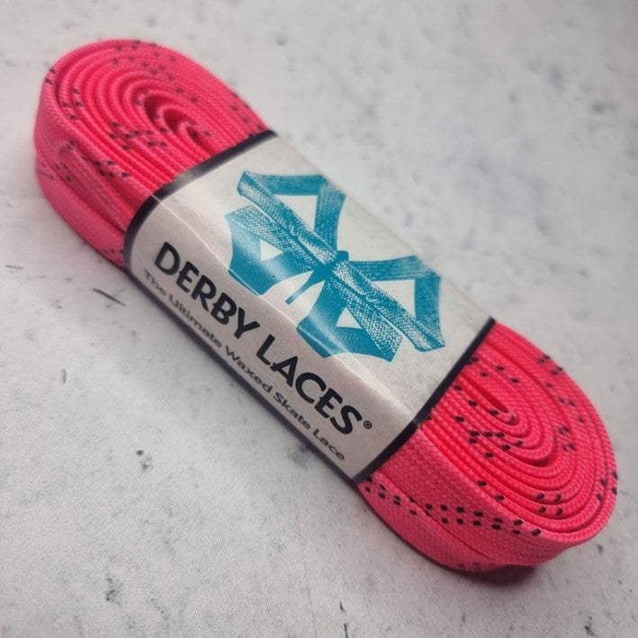 Derby Laces Waxed Laces 108" (274cm) - Lucky Skates