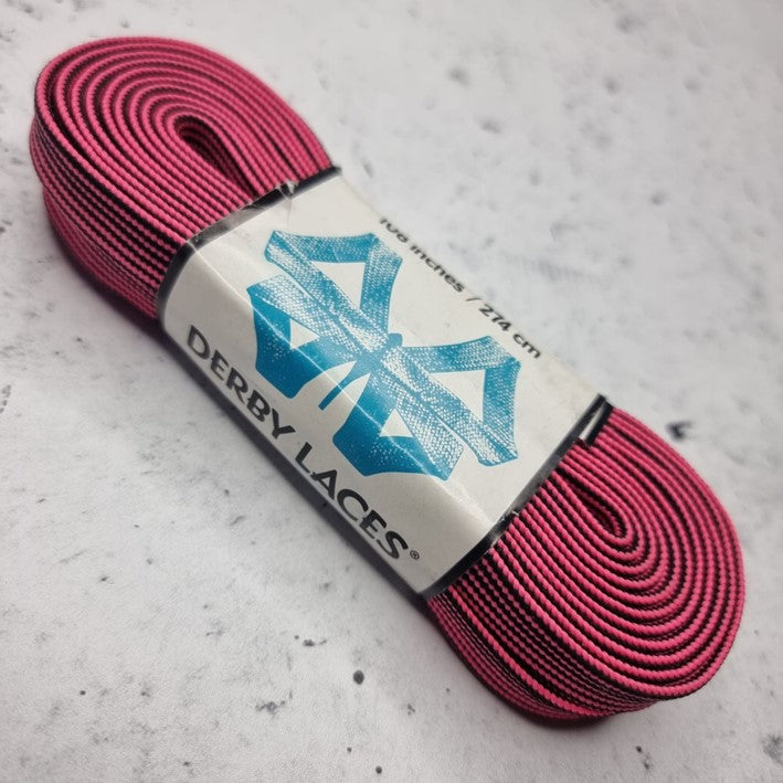 Derby Laces Waxed Laces 108" (274cm) - Lucky Skates