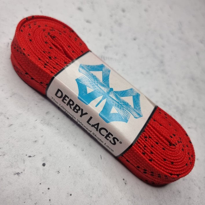 Derby Laces Waxed Laces 108" (274cm) - Lucky Skates