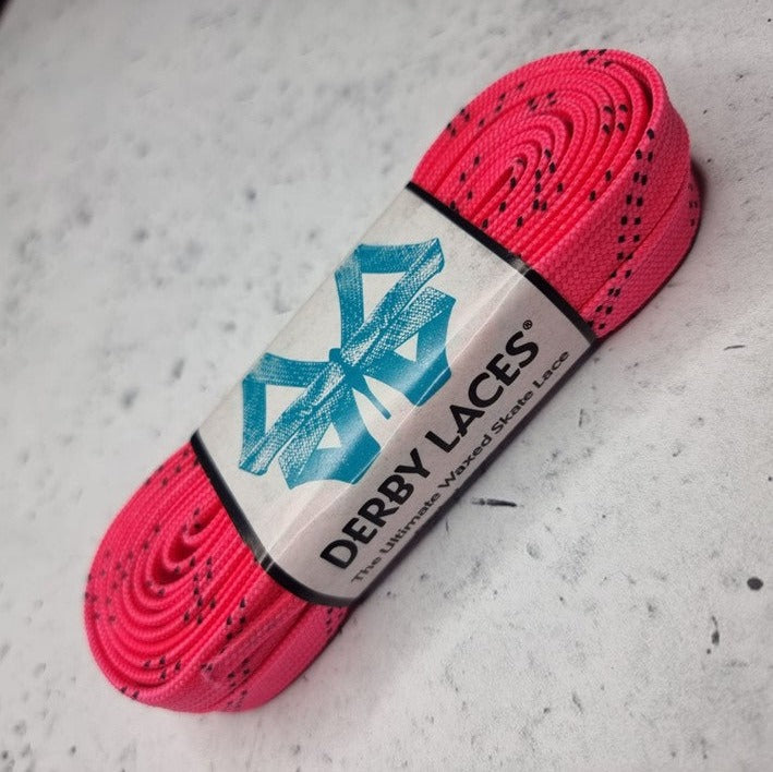 Derby Laces Waxed Laces 120" (305cm) - Lucky Skates
