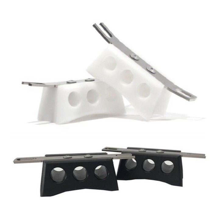 Disco Blox Roller Skate Grind Blocks Black/White - Lucky Skates