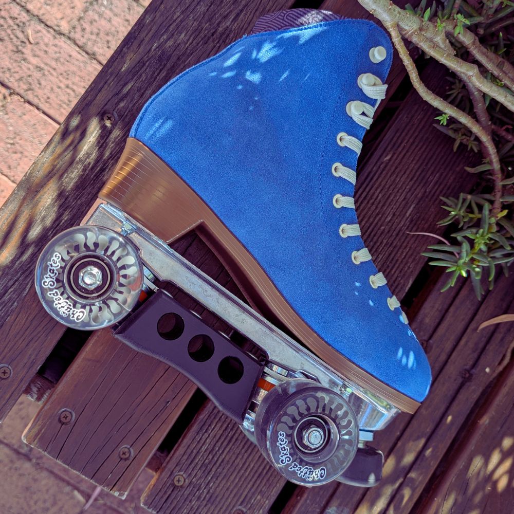 Disco Blox Roller Skate Grind Blocks Black - Lucky Skates
