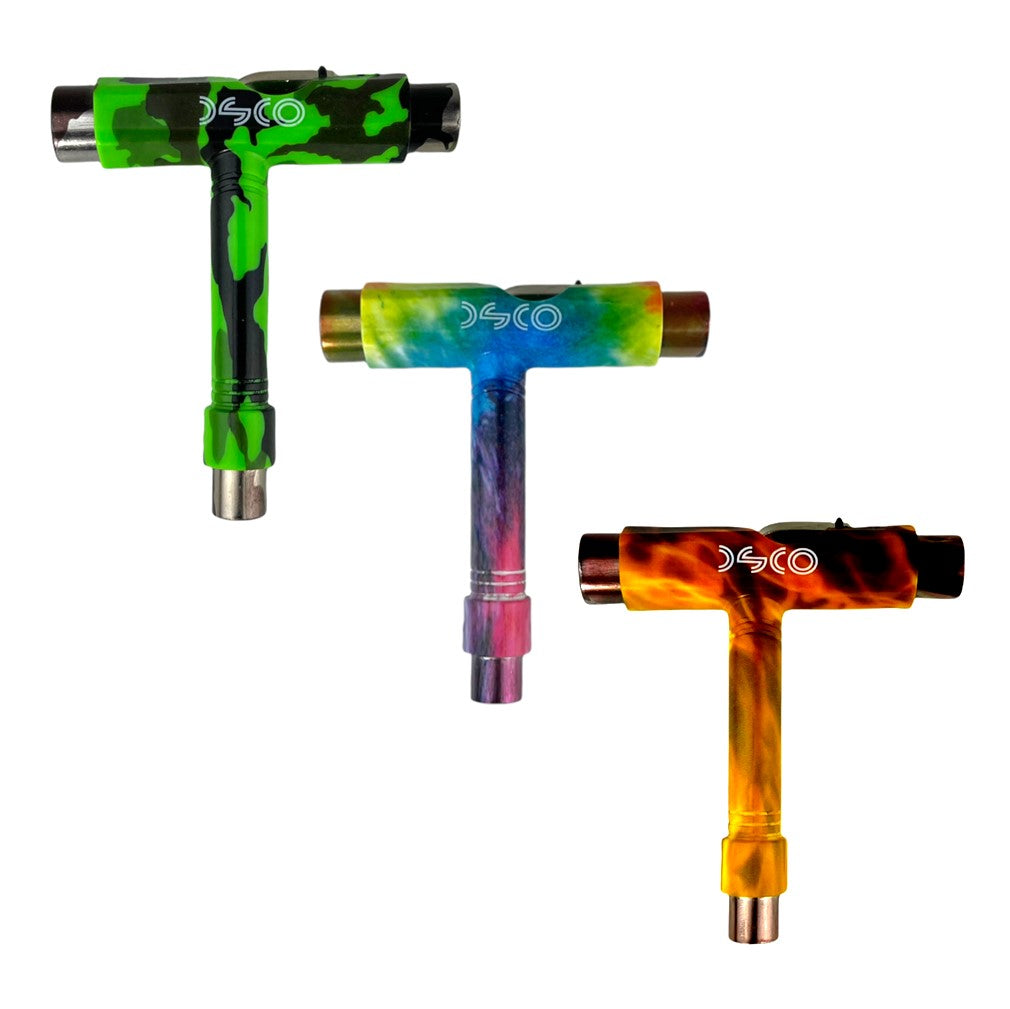 DSCO Rollerskate, Skateboard  Patterned Tool Tie Dye, Camo 3/8", 9/16” and 1/2” sockets - Lucky Skates