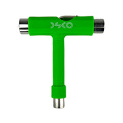 DSCO Roller Skate / Skateboard T Tool 3/8", 9/16” and 1/2” sockets Green - Lucky Skates