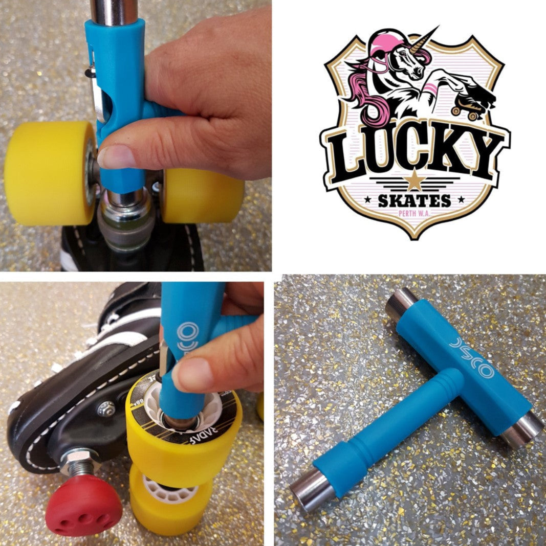 DSCO Skate Tool 3/8", 9/16” and 1/2” sockets - Lucky Skates