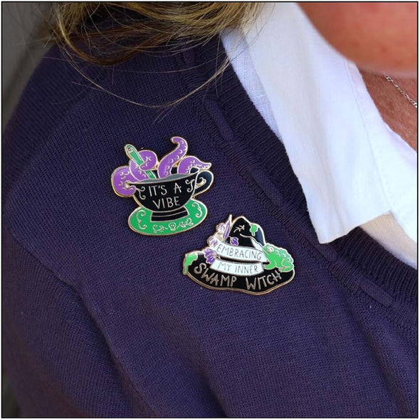 Embracing My Inner Swap Witch Pin