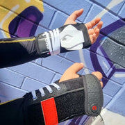 Ennui Allround Wrist Guards Black White - Lucky Skates