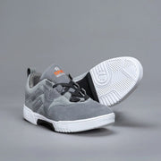 Epic Dash Grind Shoes Soap Shoes Grey Low Cut, Shoes With Grind Blocks - Lucky Skates