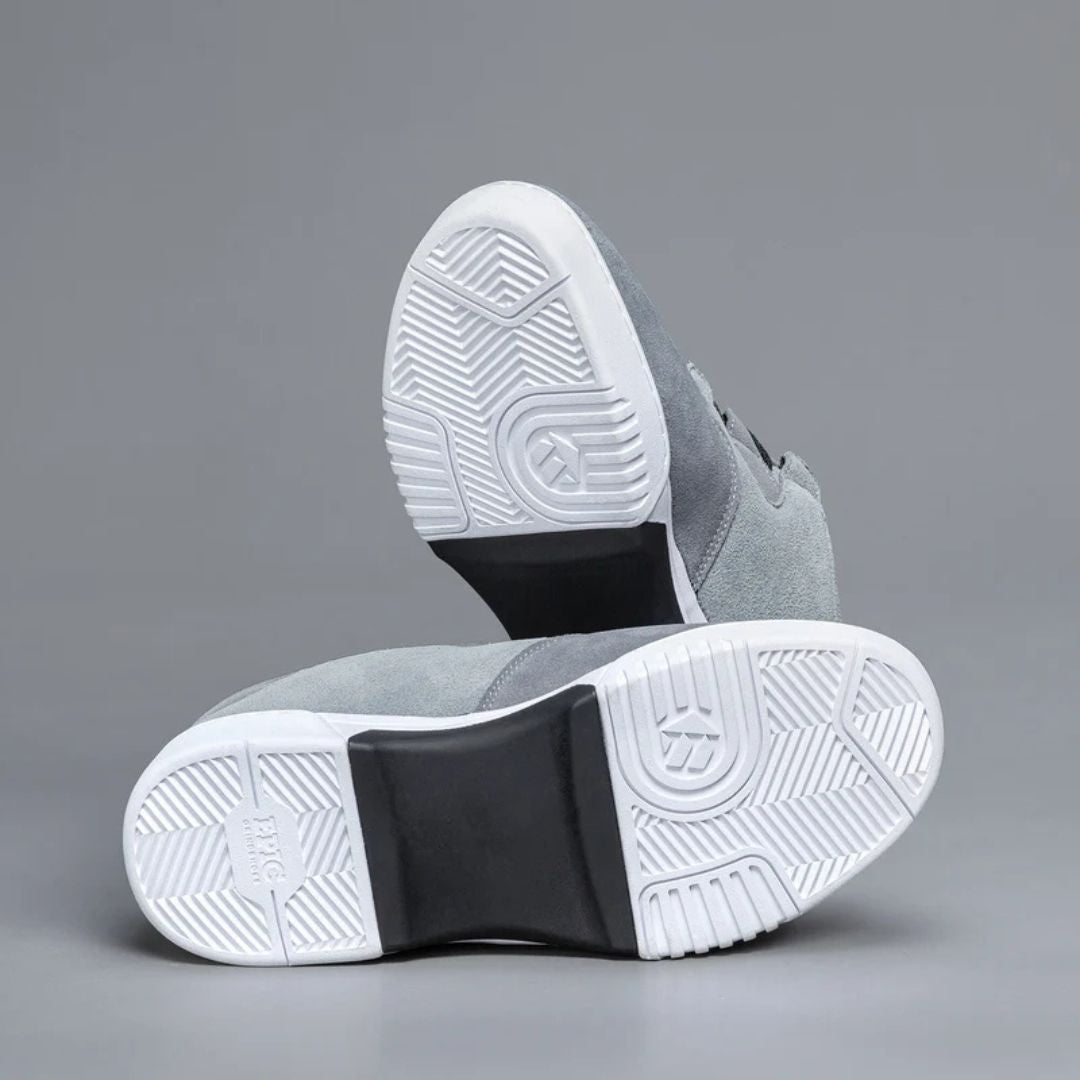 Epic Dash Grind Shoes Soap Shoes Grey Low Cut, Shoes With Grind Blocks - Lucky Skates