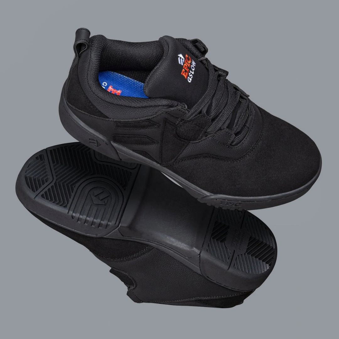 Epic Raven Black Grind Shoes Soap Aggressive - Lucky Skates 