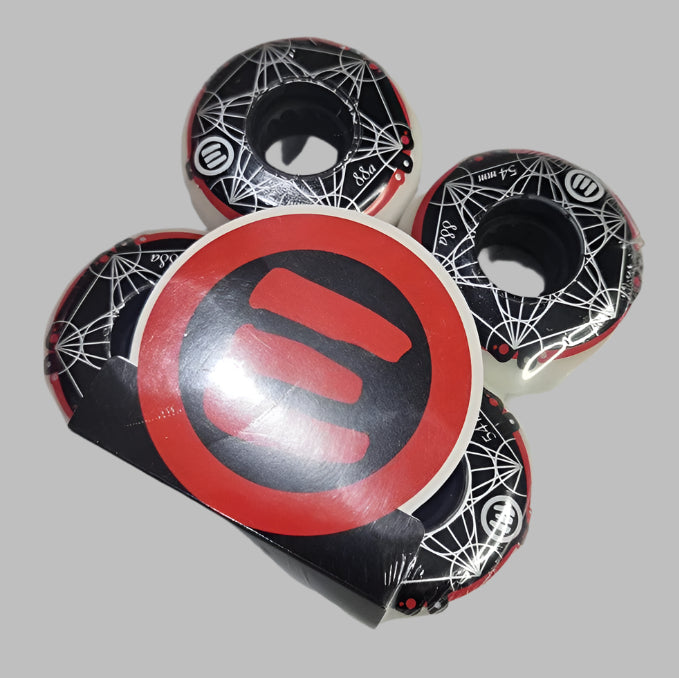 Eulogy Metatron Cube Logo Inline Aggressive Wheels 54mm 88A - 4 Pack - Lucky Skates