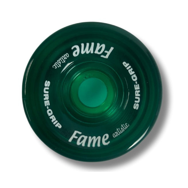 green artistic narrow indoor roller skate wheel 