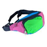 Retro Fanny Pack Bum Bag Neon - Lucky Skates 