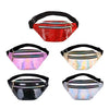 Holographic Shiny 3 Zip Fanny Pack