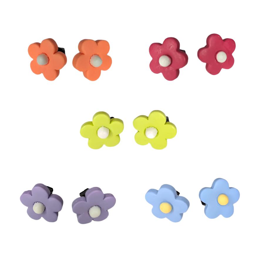 Roller Skate Flower Clips