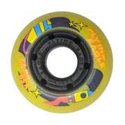 Flying Eagle Kids Inline Skate Wheels 64mm 85A Yellow - Lucky Skates 