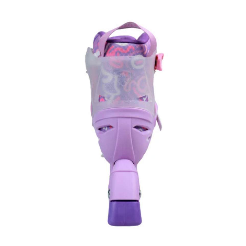 Flying Eagle S3 Cosmo Purple Lilac Pink  Children's Adjustable Inline Skates - Lucky Skates 