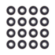 Flying Eagle ABEC 7 Bearings 8mm No Box Black 16 Pack - Lucky Skates 