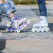 Flying Eagle Avian Purple Blue Womens Inline Skates - Lucky Skates 