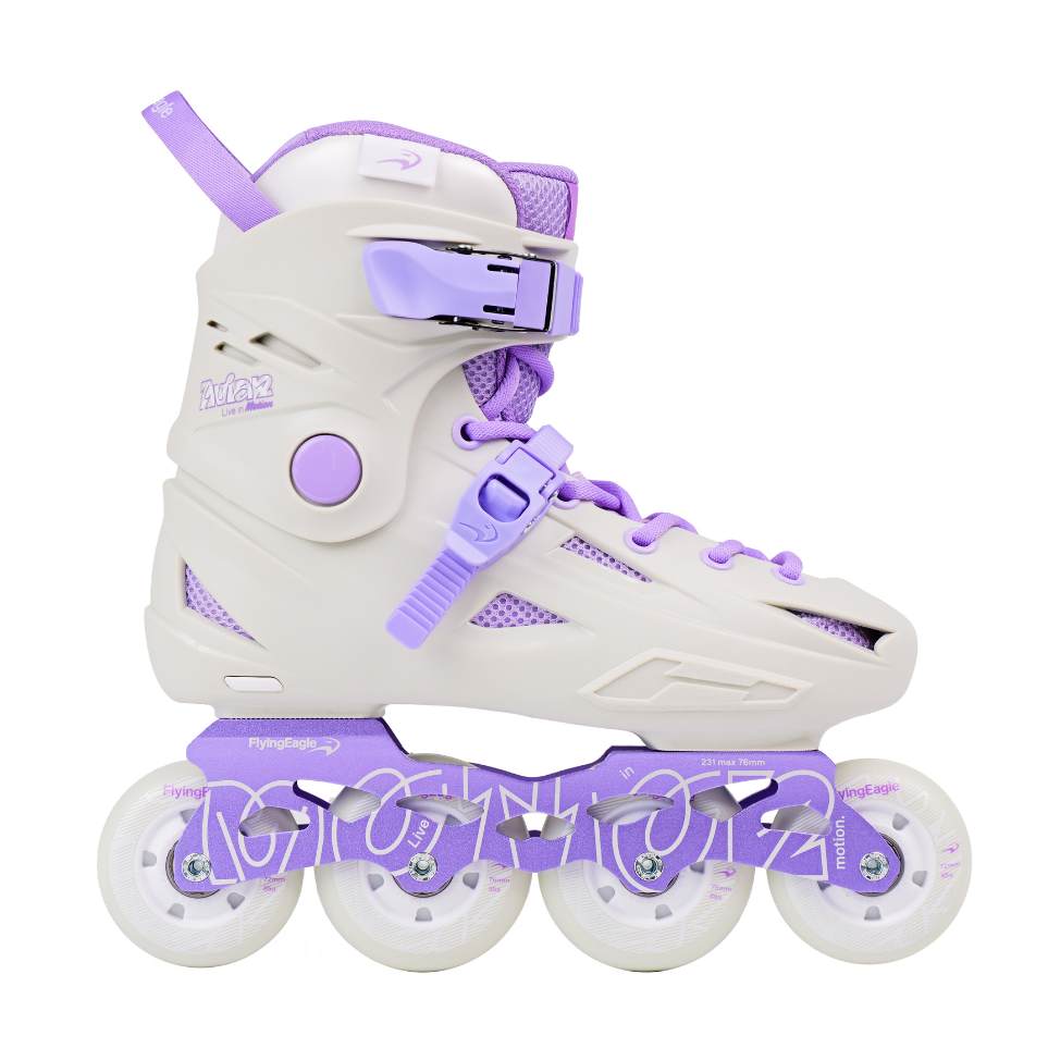 Flying Eagle Avian Purple Womens Inline Skates - Lucky Skates 