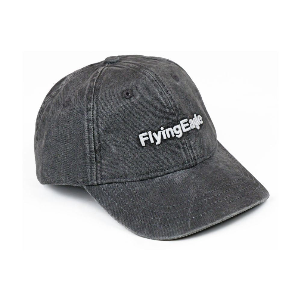 Flying Eagle Classic Cap Hat Denim Demin Black - Lucky Skates
