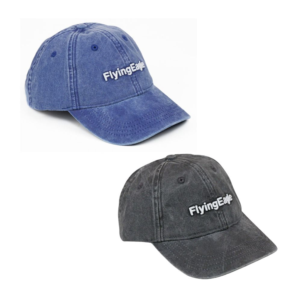 Flying Eagle Classic Cap Hat Denim Blue Demin Black - Lucky Skates