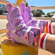 Flying Eagle S3 Cosmo Purple Lilac Pink  Children's Adjustable Inline Skates - Lucky Skates 
