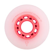 Flying Eagle Ice Cream Inline Skate Rollerblade Wheels 76mm 86A Strawberry Red - Lucky Skates 