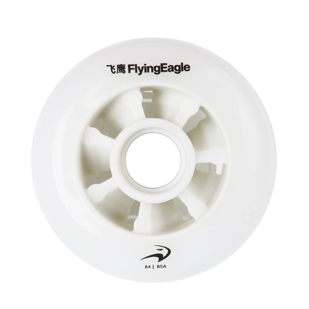 Flying Eagle X7 Reaver Pro Inline Wheels White 84mm 85A - Lucky Skates