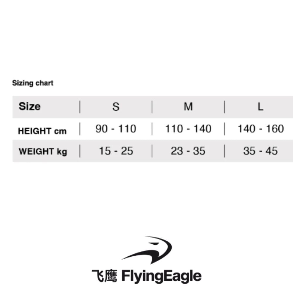 Flying Eagle V7 Junior Pad Set Black