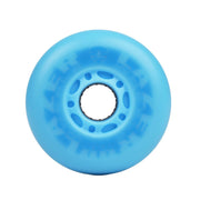 Flying Eagle Lazer Blue Light Up Inline Skate Wheels LED 80mm 88A - Lucky Skates 