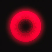 Flying Eagle Lazer Red Light Up Inline Skate Wheels LED 80mm 88A - Lucky Skates 