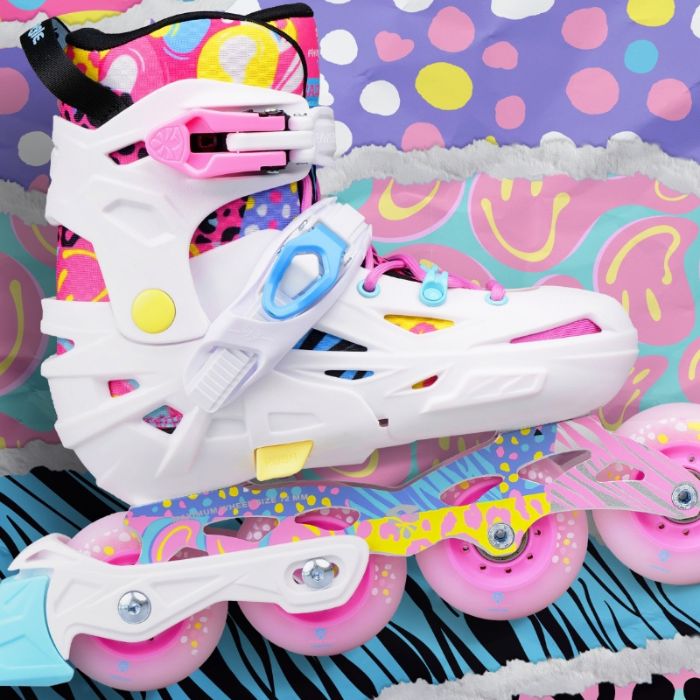 Flying Eagle Nadia Pink Dream Children's Adjustable Inlines - Lucky Skates 
