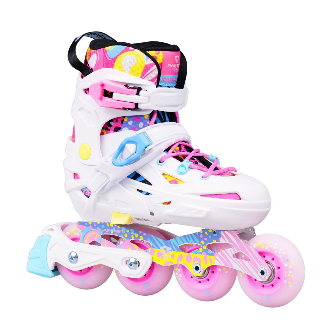 Flying Eagle Nadia Pink Dream Children's Kids Adjustable Inlines - Lucky Skates 