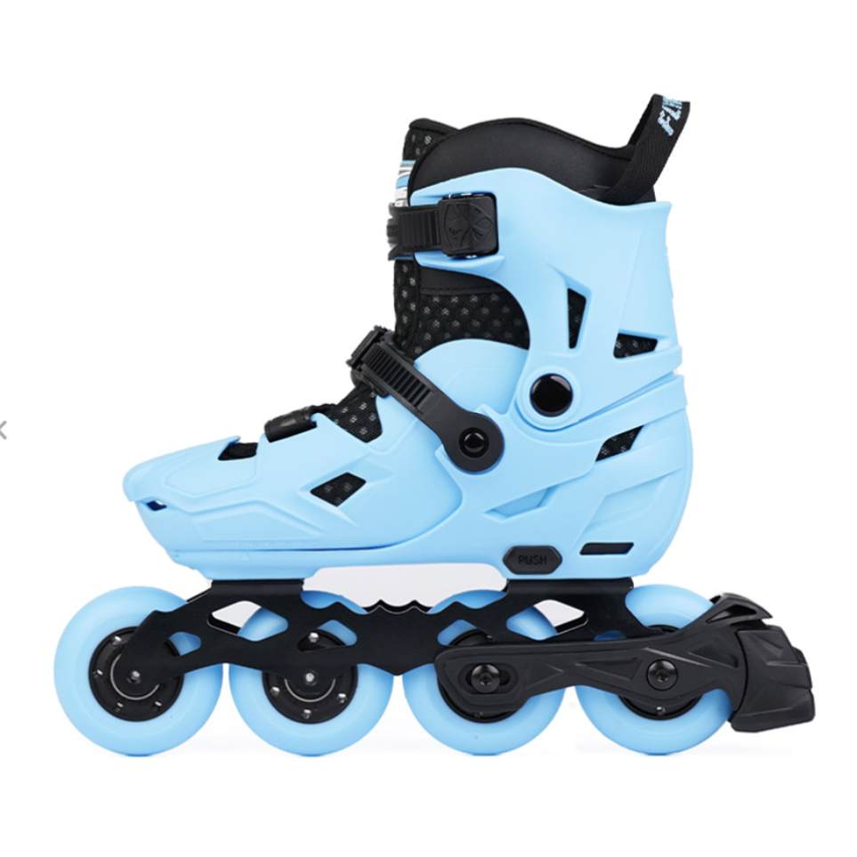 Kids Adjustable Flying Eagle S7 Nimbus Blue Inline Skates - Lucky Skates 