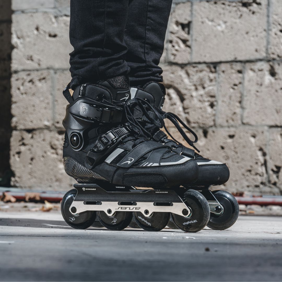 Flying Eagle Raptor Black Inline Skates Uniex - Lucky Skates 