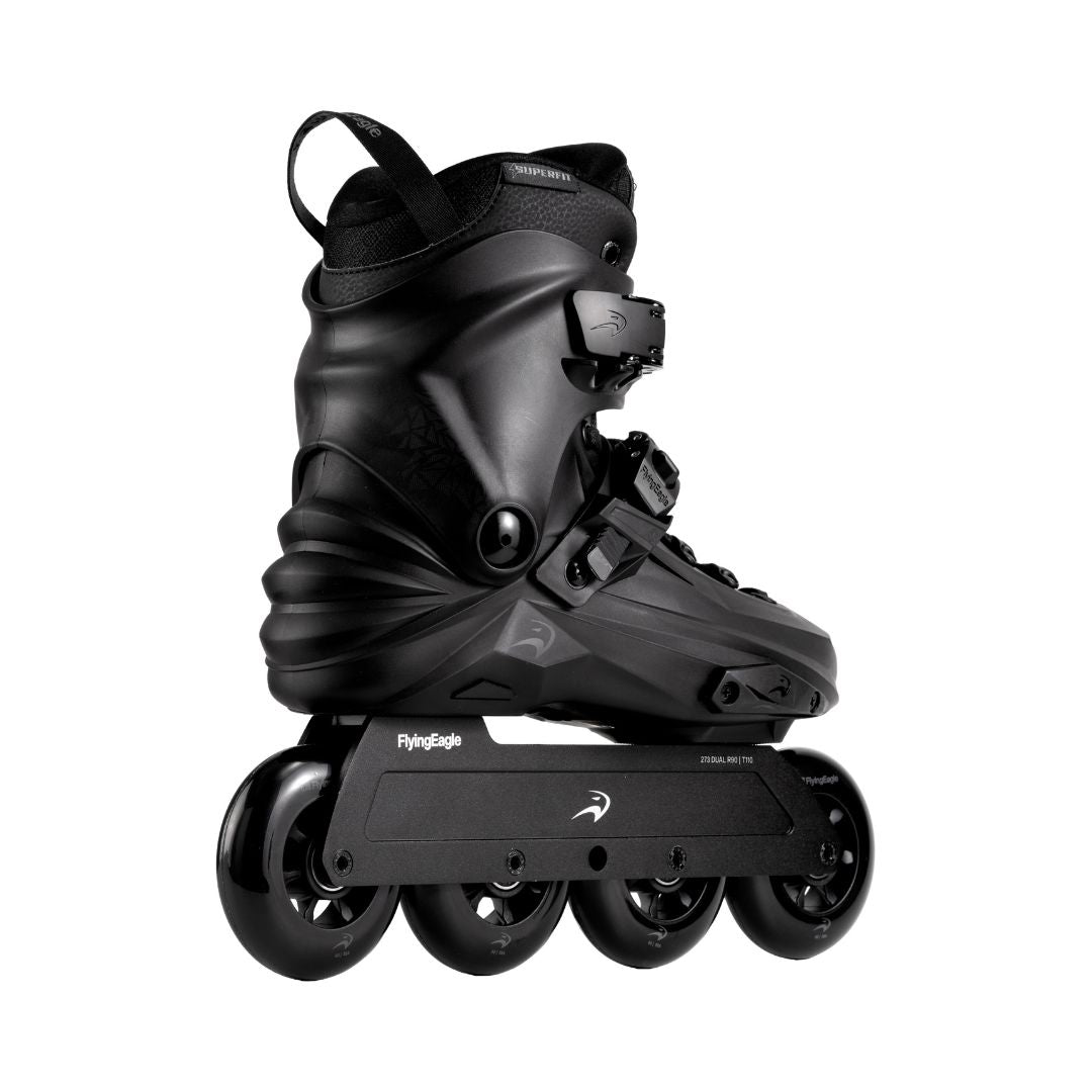 Flying Eagle Reaver Pro X7D Inlines Urban Skates Black 90mm - Lucky Skates 
