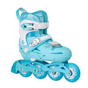 Flying Eagle S5 Pro Buzz Blue Children's Adjustable Inline Skates Light Blue - Lucky Skates 