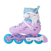 Flying Eagle S5 Pro Buzz Purple Children's Adjustable Inline Skates Purple teal Aqua - Lucky Skates 