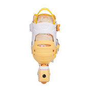 Flying Eagle S5 Pro Buzz Yellow Orange Children's Adjustable Inline Skates - Lucky Skates 