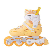 Flying Eagle S5 Pro Buzz Yellow Orange Children's Adjustable Inline Skates - Lucky Skates 