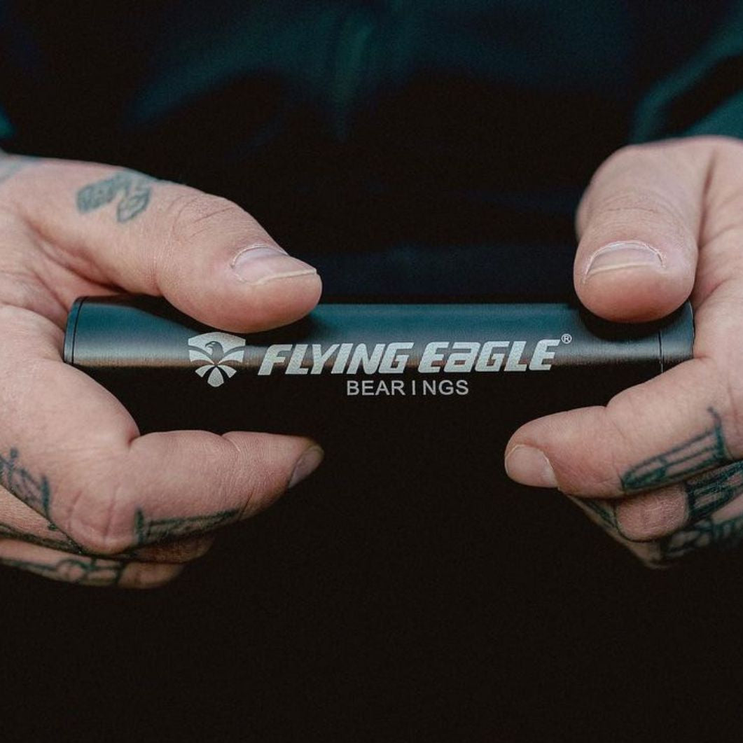 Flying Eagle Scramjet Ceramic Black Skate Ball Bearings 608 8mm - Lucky Skates 