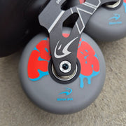Flying Eagle Taffies Outdoor Inline Skate Wheels 80mm 84a Grey - Lucky Skates 