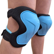 Flying Eagle V7 Knee Pads Pastel Blue - Lucky Skates 