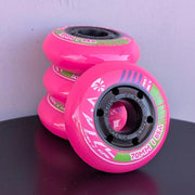 Flying Eagle Kids Inline Wheels 70mm 85A Pink 4 Pack - Lucky Skates 